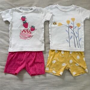 Toddler Girl Outfits set of 2 Carter’s Kids